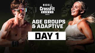 Day 1 Age Group & Adaptive — 2023 NOBULL CrossFit Games image