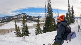 Bluebird Backcountry Ski Area At Bear Mountain Colorado Splitboarding Snowboard Traveler