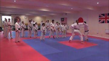 Kihon Ippon Kumite Jodan 4 and 5 by SKIF Sensei Katsu TJ-Shuhari Shotokan Karate Association