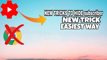 Hide subscriber count in hindi || how to hide subscriber in easy way || hide subscriber  ||2020