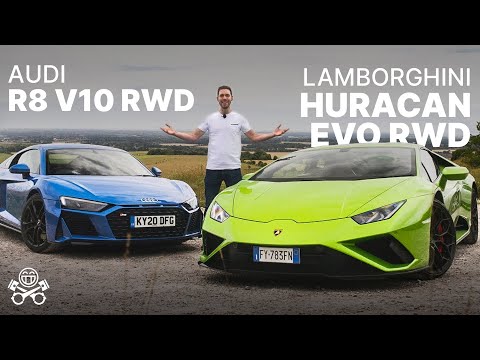 Lamborghini Huracan Evo RWD meets Audi R8 RWD | PistonHeads