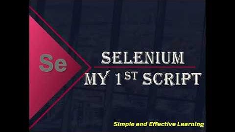 Selenium IDE - My First Script ||  Selenium Tutorial For Beginner || Selenium Beginner