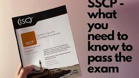 SSCP what you need to know to pass the exam