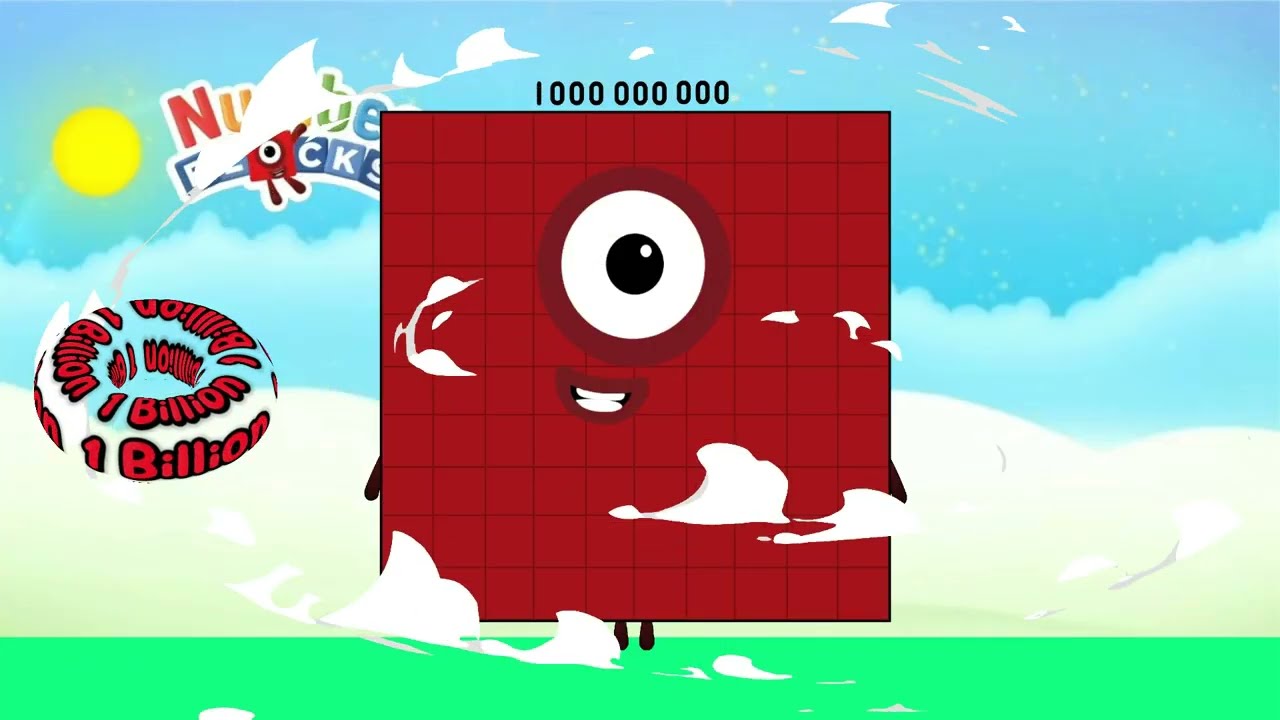 Numberblocks Infinity BIG NUMBER Counting (1B-10B) 
