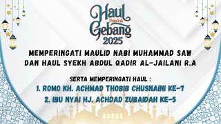 Download Lagu 🔴 (LIVE) KHOTMIL QUR'AN BIL GHOIB HAFIDZOH (PUTRI) SE-JATIM \u0026 JATENG - PP. MUHYIDDIN GEBANG KIDUL MP3