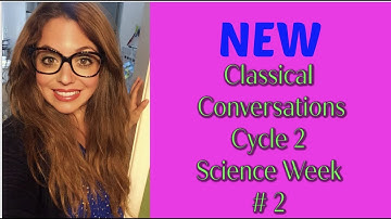 Classical Conversations NEW Cycle 2 Week 2 Science Experiment 2019