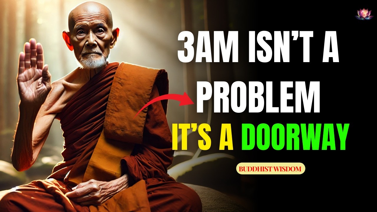 Why Silence Feels So Heavy After 60 – A 3AM Buddhist Awakening