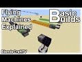 Flying Machines Explained - Basic Builds - Minecraft Java 1.15.2