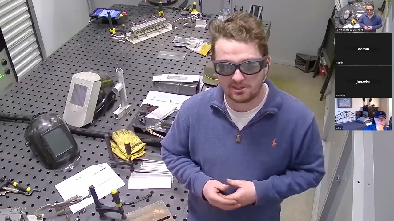 LightWELD 2000 XR Welding .250 Aluminum w-Full Penetration with Wire