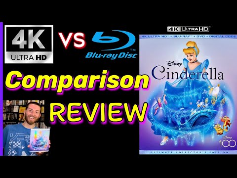 Cinderella 4K Blu-ray is a REVELATION - Comparison & Review! 