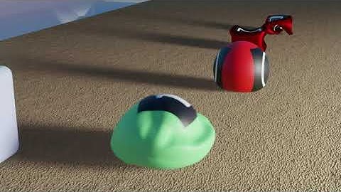 squid game number 1 soft body challenge Blender 3D Animation