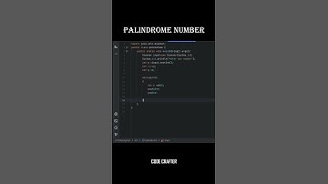 👉 Java Program to Check Palindrome Number .