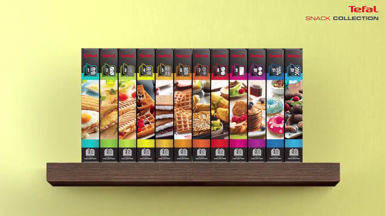 Create your own Gourmet Experiences with the Tefal Snack Collection 