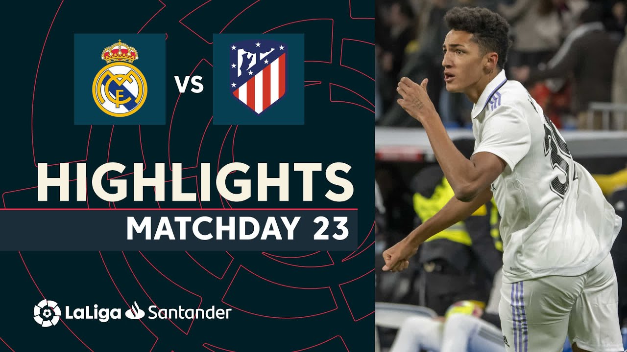 Highlights Real Madrid vs Atletico Madrid (1-1)