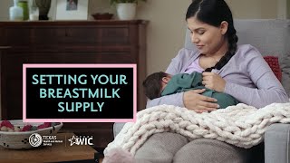 Setting Your Breastmilk Supply | Texas WIC Breastfeeding Support | BreastmilkCounts.com