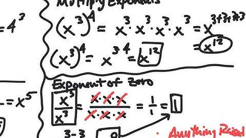 ALG 1 - UNIT 7 - SECTION 1 - NOTES