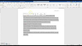 Formatting a Works Cited page in MLA style 2023