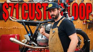 Custom Royal Enfield Rear Loop for $71 (Anyone Can Do This)