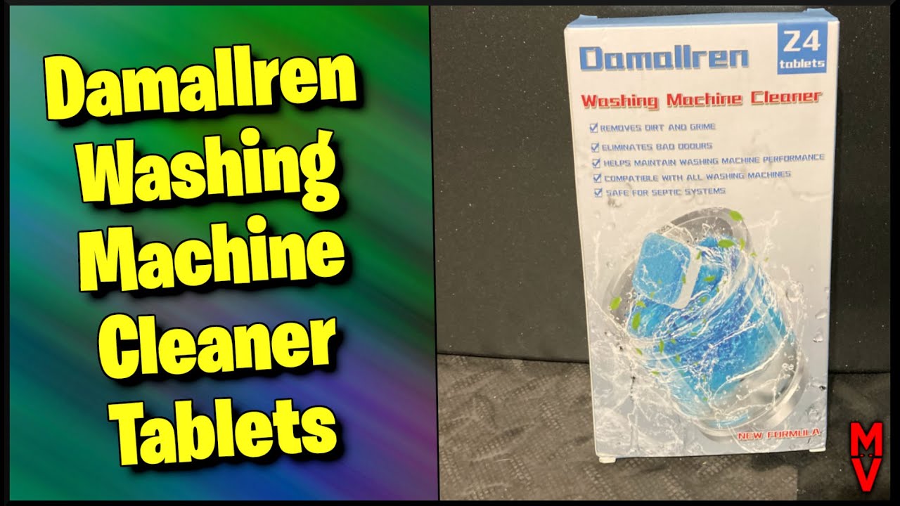 Clean Your Washing Machine Damallren Washing Machine Cleaner Tablets MumblesVideos Product