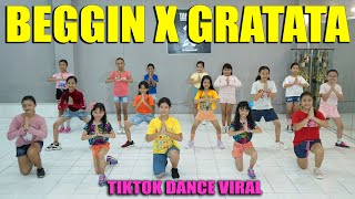 DJ BEGGIN X GRATATA TIKTOK DANCE REMIX BY TAKUPAZ KIDS  - JOGET ZUMBA SENAM GOYANG VIRAL DANCE ANAK
