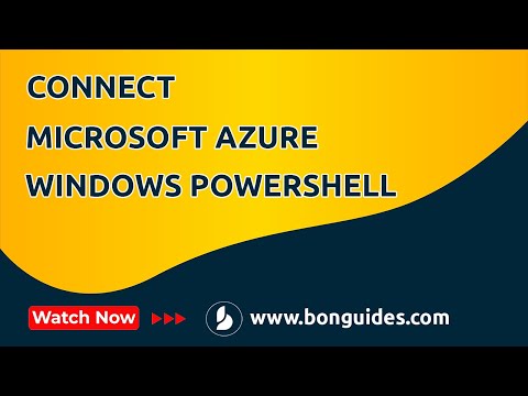 วีดีโอ: ฉันจะติดตั้งโมดูล Azure PowerShell ใน Windows 10 ได้อย่างไร