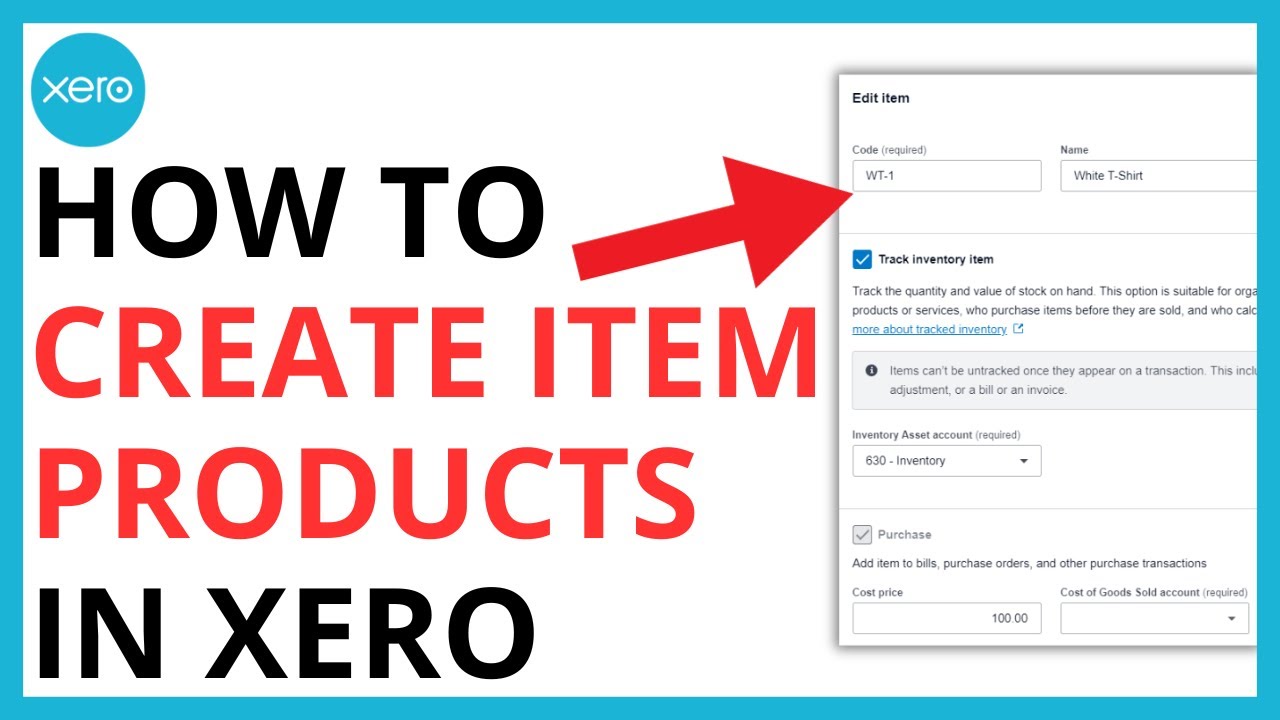 How to Create Item Products in Xero [FULL GUIDE] - YouTube