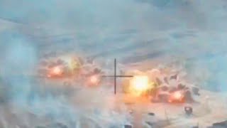 Сброс Су-34 со сверхнизкой высоты бомб ФАБ-500ШН на Украине