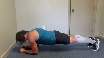 Prone Plank Test (Running Readiness Scale Screens)