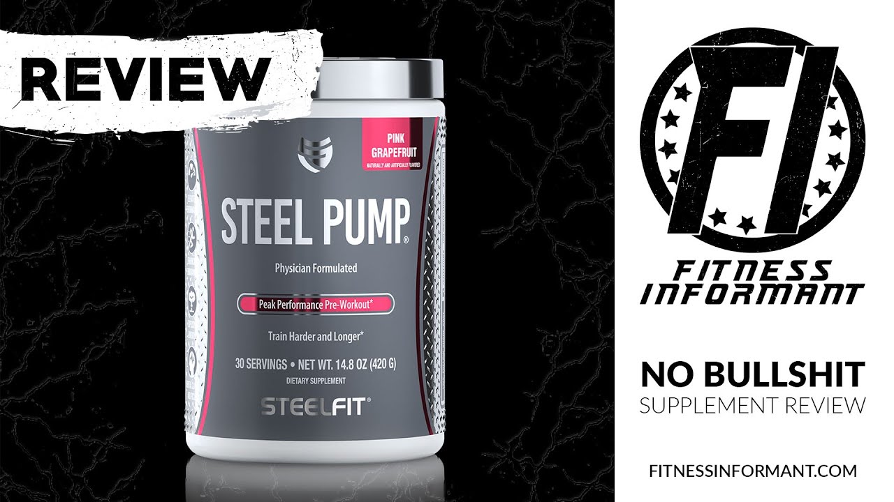 30 Minute Steel Pre Workout for Build Muscle