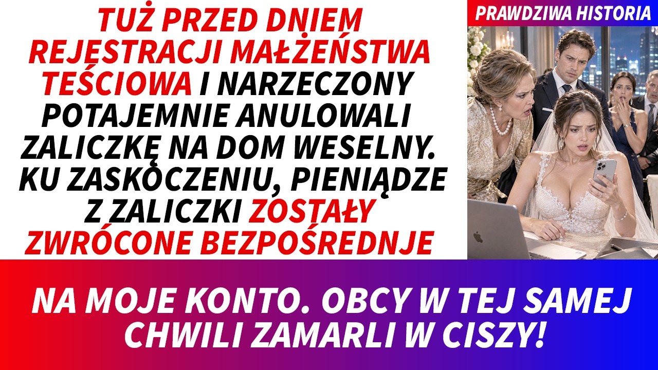 Zamarłam z sznurowadłem w ręce, gdy telefon zadzwonił. Marek, pośrednik nieruchomości, mówił szybko: „Piotr właśnie anulował wpłatę zaliczki na mieszkanie. Całe 200 złotych wróciło na konto...