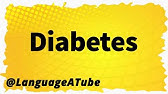 diabetes pronunciation
