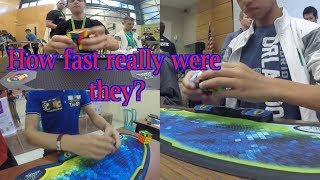 Feliks vs Patrick vs Mats (3x3 World Records) THE REAL TIME OF THE SOLVES!