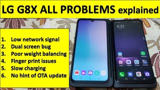 Lg G8X Thinq All Problems Explained