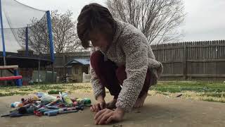 Egg shell drop test