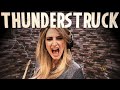 Acdc  thunderstruck  brian johnson  cover  kati cher  ken tamplin vocal academy