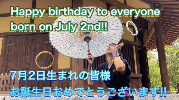 Ninja Happy Birthday To Everyone Born On July 2nd 忍者 7月2日生まれの皆様お誕生日おめでとうございます Youtube Ninja Happy Birthday To Everyone Born On July 2nd 忍者 7月2日生まれの皆様お誕生日おめでとうございます Youtube