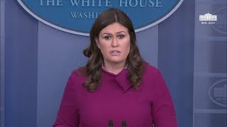 01/29/18: White House Press Briefing