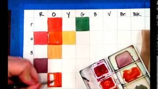 Watercolor Matrix
