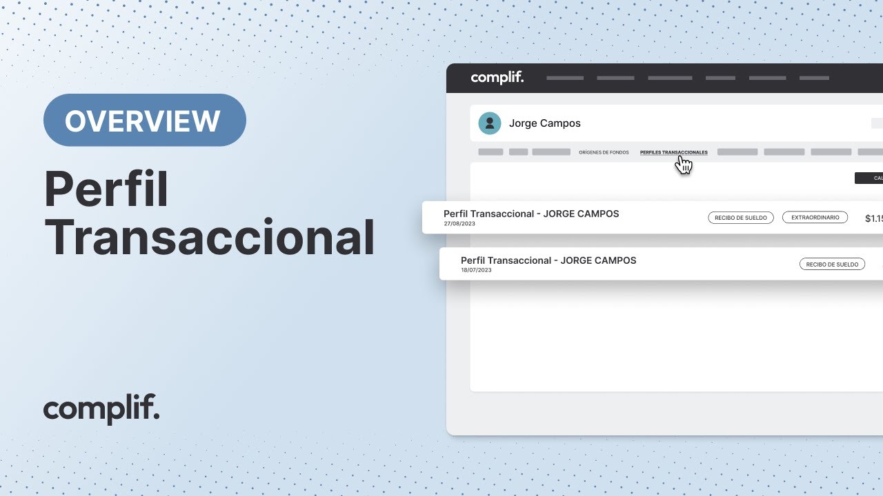 ¿Cómo calcular el Perfil Transaccional de los clientes? - YouTube