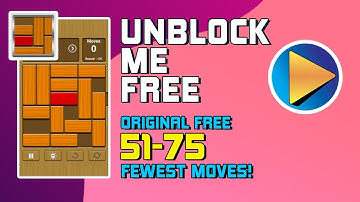 Unblock Me FREE Original Free Levels 51 to 75 Walkthrough [100% Perfect!]