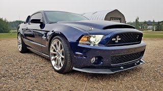 2010 Shelby GT500 Super Snake - Exhaust Sound and Street Pulls
