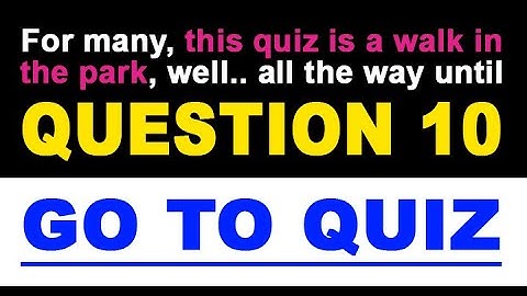 Test Your Knowledge: Fun and Challenging General Trivia Quiz