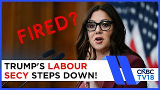 US Labour Secy Lori Chavez-DeRemer Resigns Amid Misconduct Investigation | Third Cabinet Exit | N18G US Labour Secy Lori Chavez-DeRemer Resigns Amid Misconduct Investigation | Third Cabinet Exit | N18G
