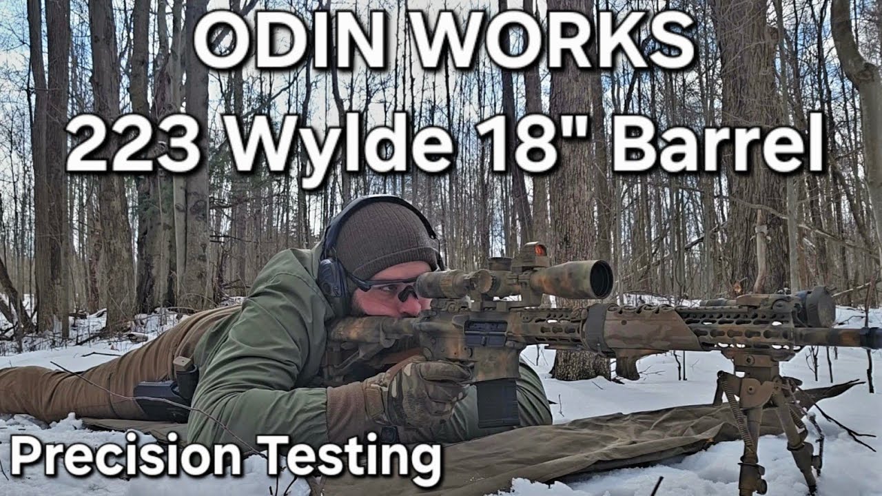 Odin Works 18" 223 Wylde 3-Gun Profile (first groups)