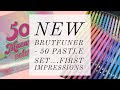 NEW BRUTFUNER - 50 Pastle set….Even More Holbein Dupes?! First Impressions