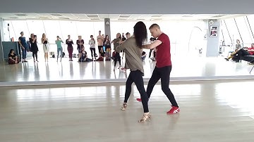 EAZF2019 - Che и Дмитрий Мальшаков - Zouk Demo (воскресенье)