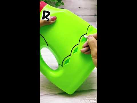 من قارورةبلاستيك ل اجمل حوض زرع اصنعها بنفسك