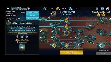 Volcano Rush - Shattered Maze Level 89 | BladeBound