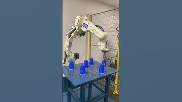 OTC daihen robotics. 2nd program ran 6 cups.