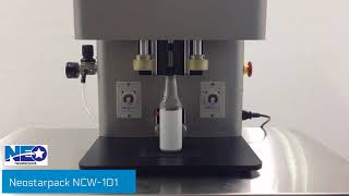 新碩達 Tabletop screw capping machine NCW101 電動鎖蓋機 www.neostarpack.com